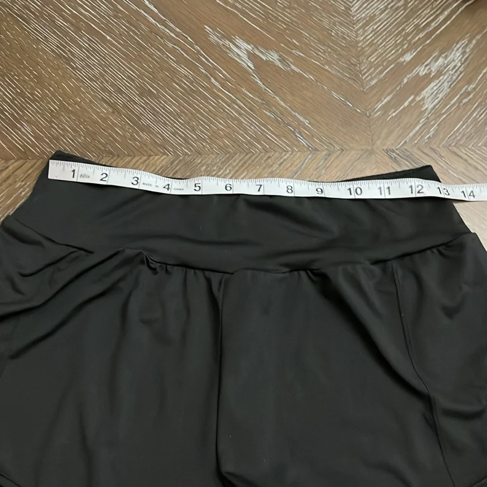 Shein black athletic running & workout shorts Size S